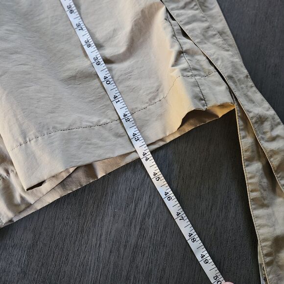 Old Navy Womens Size Small Oversized Khaki Double Breasted Trench Coat Rain NWT - Picture 5 of 11